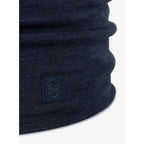 BUFF MERINO HEAVYWEIGHT NECK WARMER SOLID INDIGO bandana Odzież militarna/Chusty, arafatki, kominy Your Sports Performance