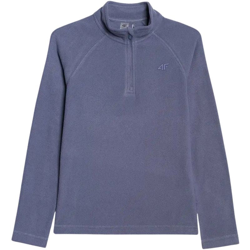 Fleece sweatshirt for girls 4F F060 navy blue 4FJWAW25UFLEF060 31S 4f