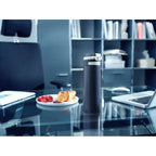 Flip thermal mug 600 ml navy blue 3275 LEIFHEIT AGD - Produkty/Termosy i kubki termiczne Your Sports Performance