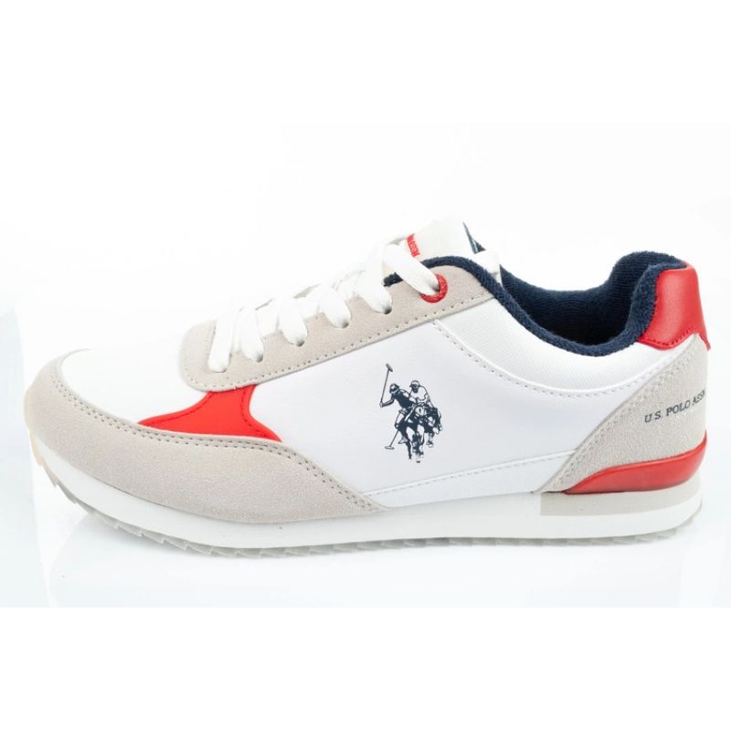 US Polo ASSN trainers. M UP21M48062-WHI-RED01 Footwear/Lifestyle Your Sports Performance