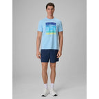 Men's regular printed T-shirt 4F 4FRSS26TTSHM4291-34S