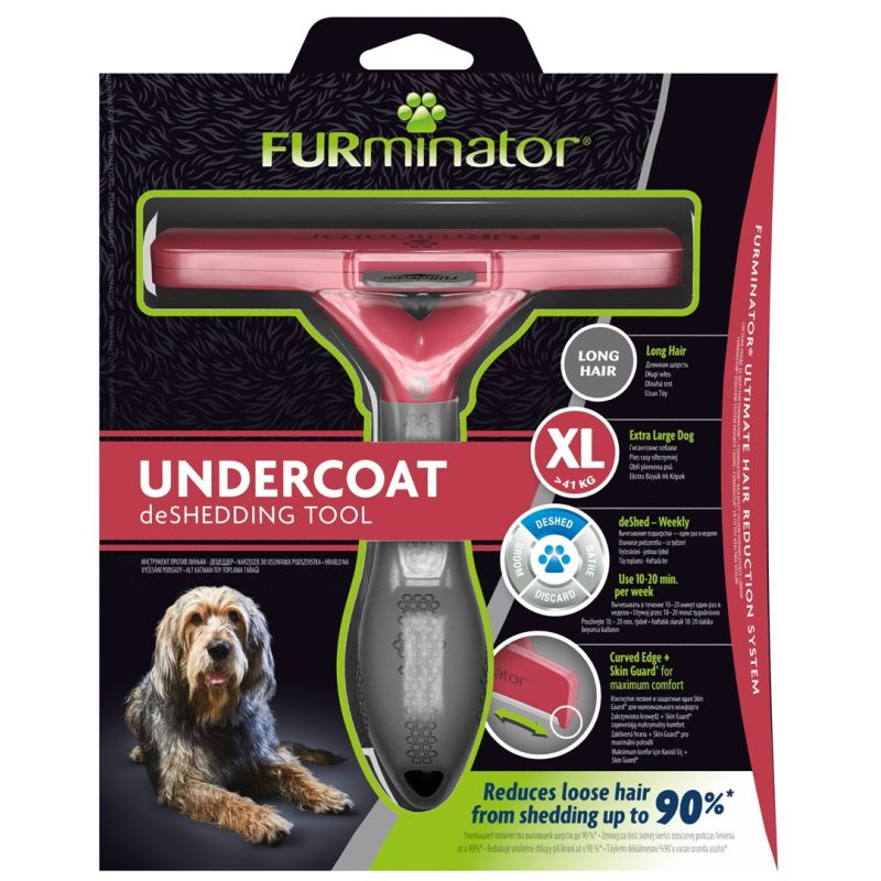 FURminator - furminator for long-haired dogs - XL Dla psa/Pielęgnacja (dla psów) Your Sports Performance