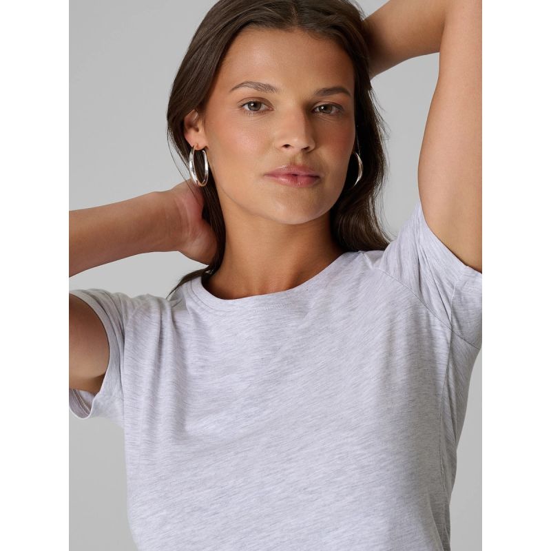 Slim plain women's T-shirt 4F 4FRMM00TTSHF3619-27M