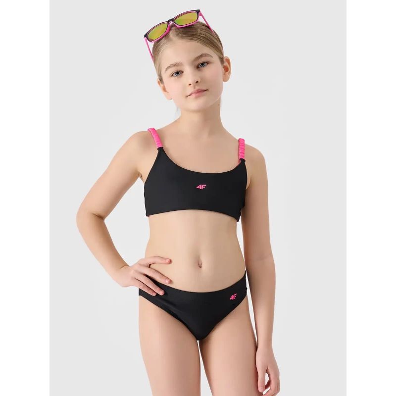 Girls' two-piece swimsuit 4F 4FJWSS25UBKSF045-20S *Kategoria tymczasowa Your Sports Performance