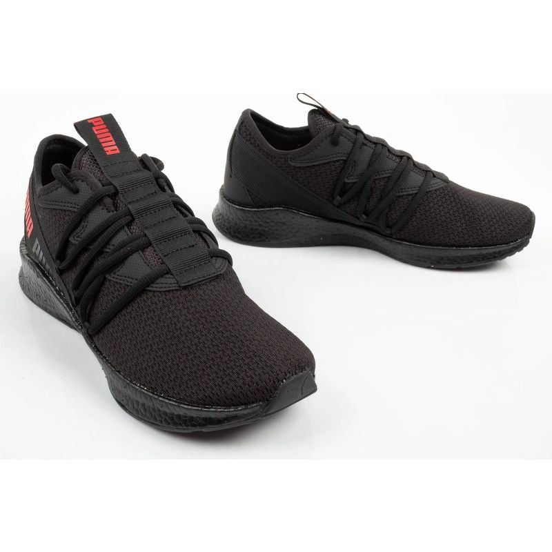Puma men's sports shoes NRGY Star lightweight black sneakers