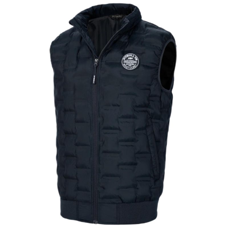 Pitbull Eclipse Men's Navy Blue Sleeveless Vest - 52401159000 Odzież/Odzież na co dzień Your Sports Performance