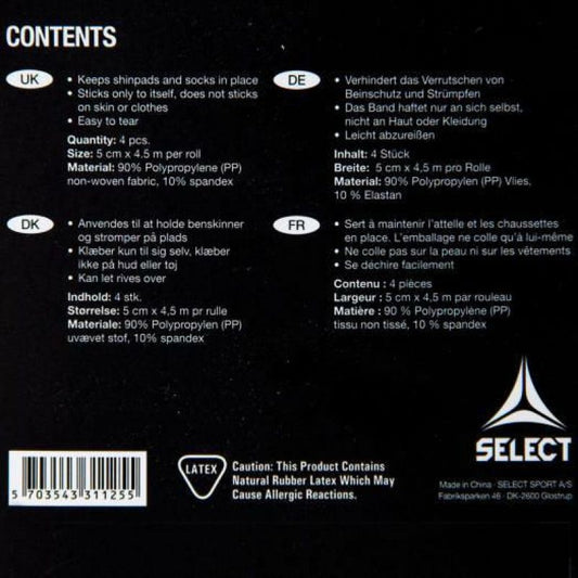 Tape for gaiter Select 4/pack 5 cm x 4.5 m T26-17707 Accessories/Protectors and knee pads Select