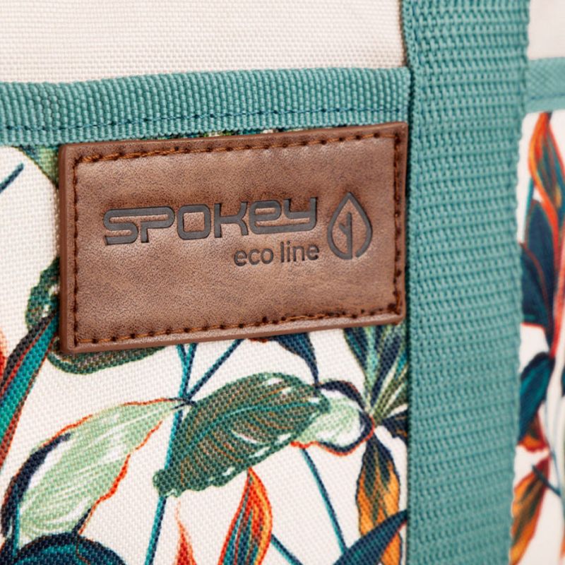 Spokey Eco Simply thermal bag green and beige 929509 In preparation Your Sports Performance