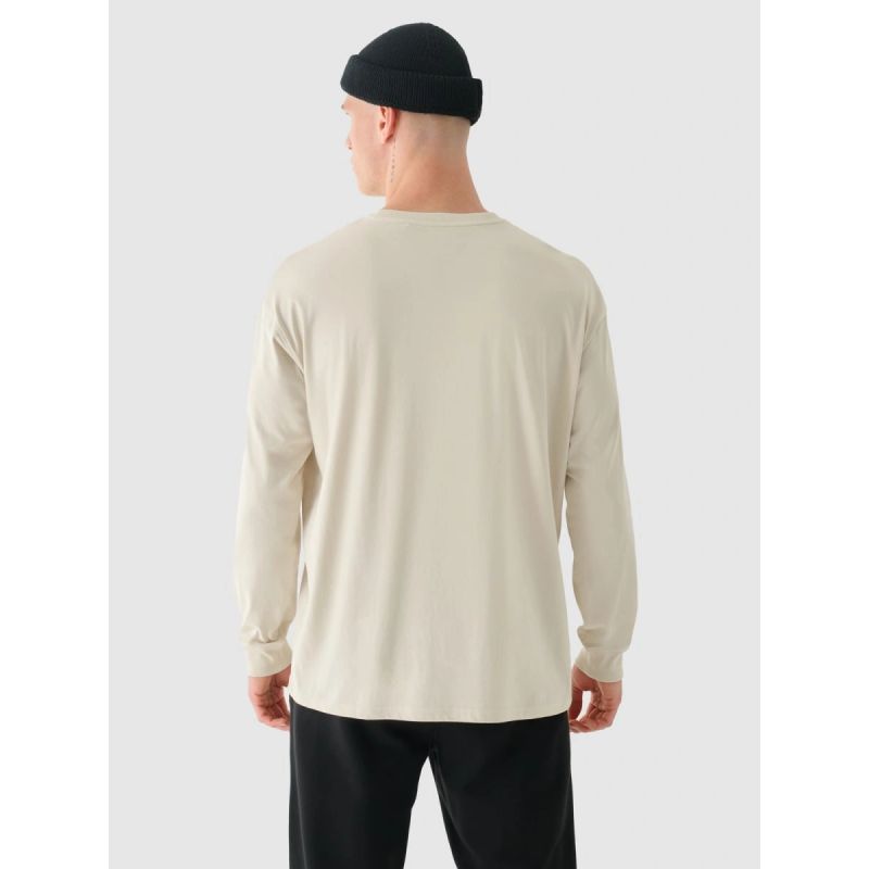 Men's oversized longsleeve with print 4F 4FRAW24TLONM502-12S 4f