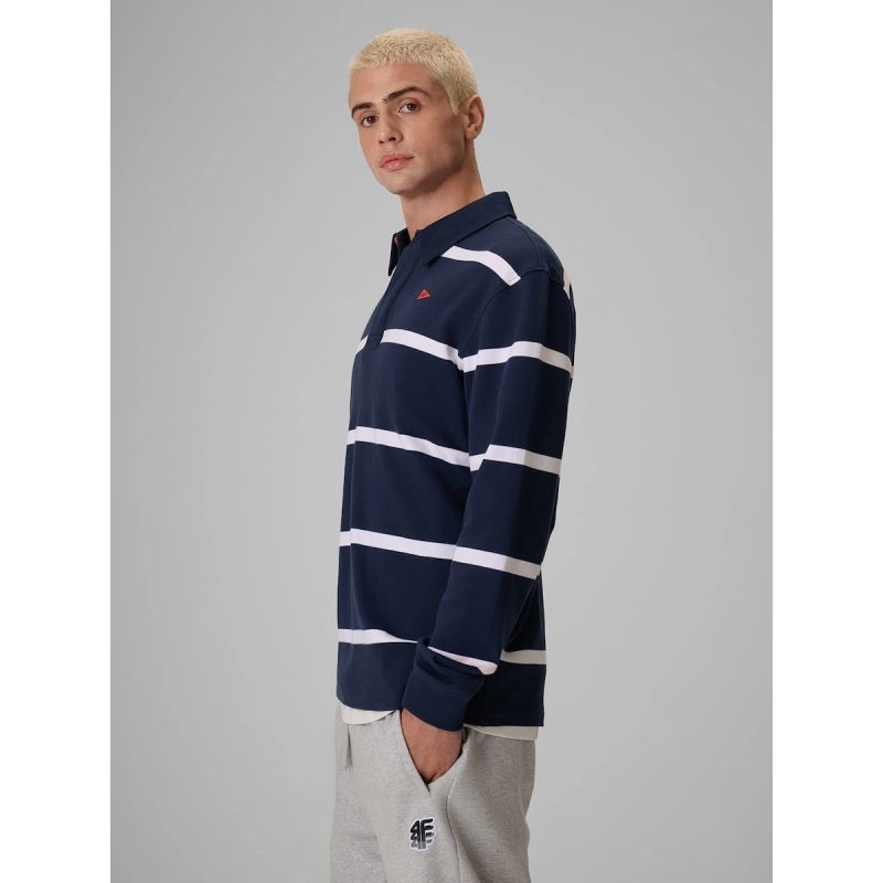 Men's longleeve relaxed polo 4F 4FRSS26TLONM675-31S