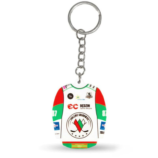 Zagłębie Sosnowiec T-shirt keychain (Home) SREBBREKH-ZS Accessories Your Sports Performance