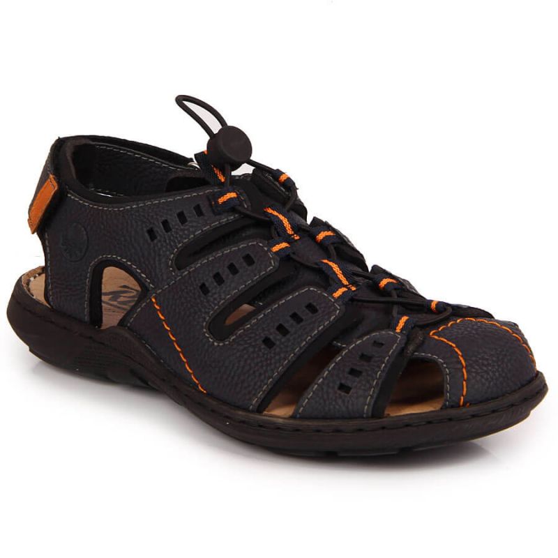 Closed sandals Rieker M 22021-14 navy blue Footwear/Outdoor/Regatta Your Sports Performance