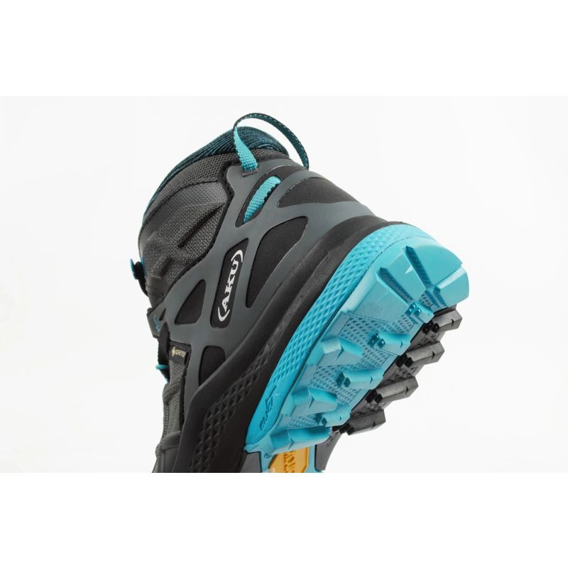 AKU Rocket Mid DFS GTX Women's Hiking Shoes - Black/Turquoise Footwear Your Sports Performance