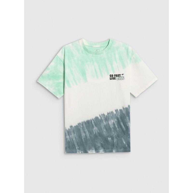 Boy's cotton T-shirt 4F 4FJRSS26TTSHM4172-90A
