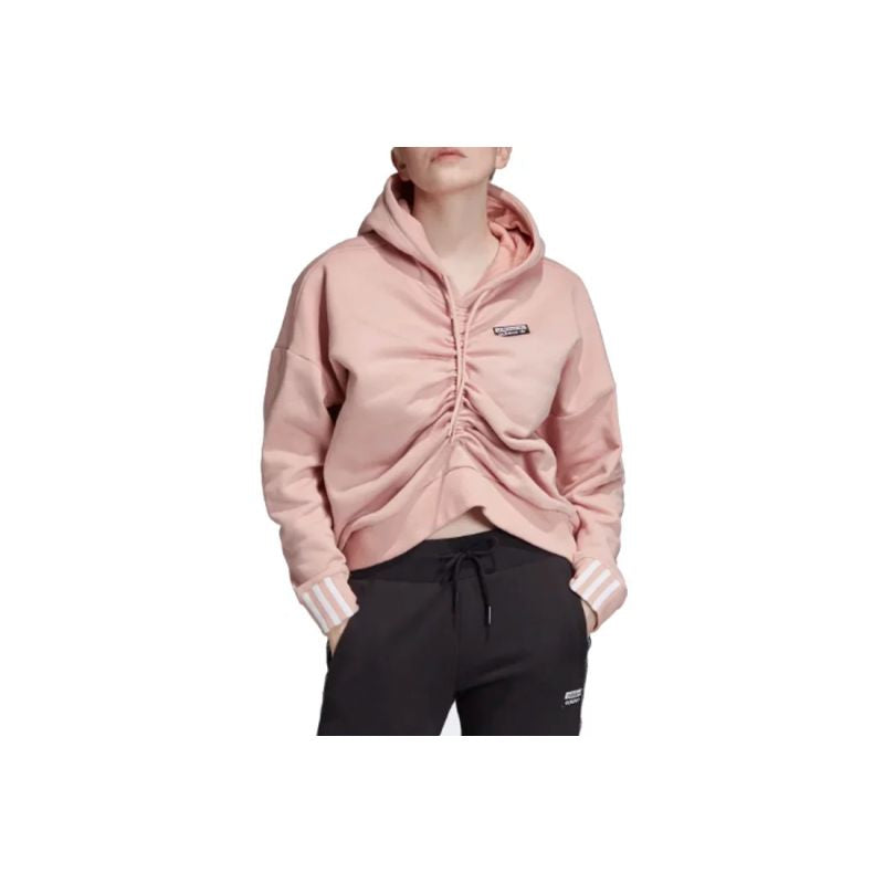 Adidas Ruched Hoodie W EC0782 Clothing/Lifestyle/adidas Adidas