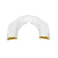 Gel Mouthguard + Box - White and Gold | GelTech ochraniacze zębów Your Sports Performance