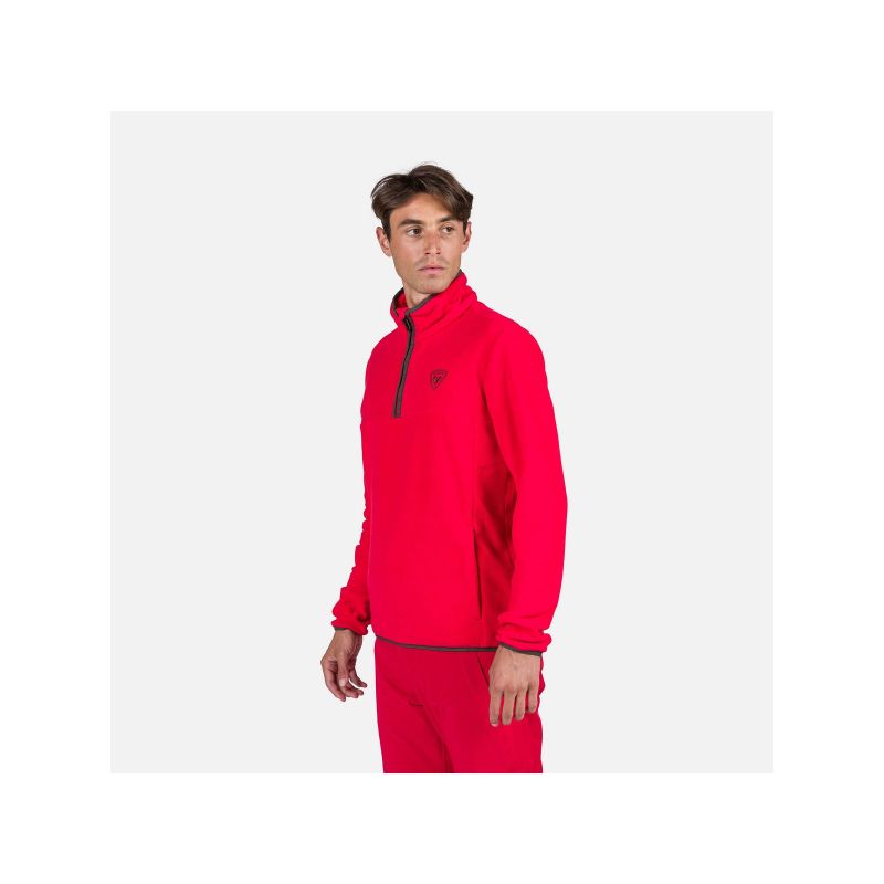 Rossignol Strawpile Fleece Hz Sweatshirt Red Rossignol
