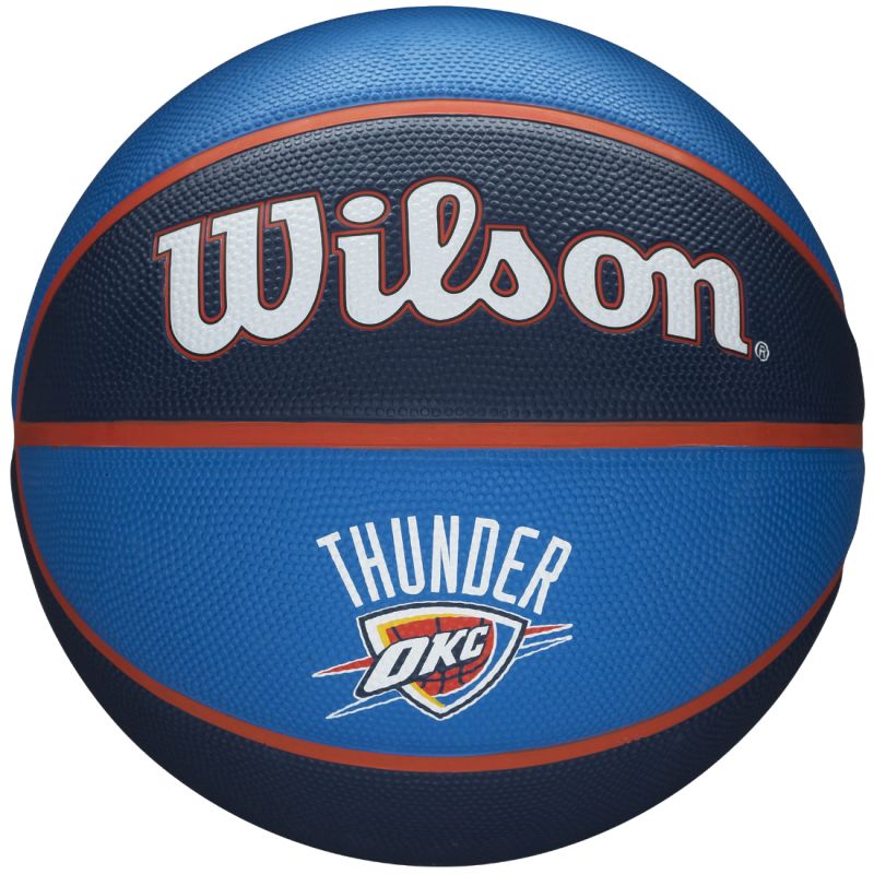 Wilson NBA Team Oklahoma City Thunder Ball WTB1300XBOKC Accessories/Balls/Basketball Your Sports Performance