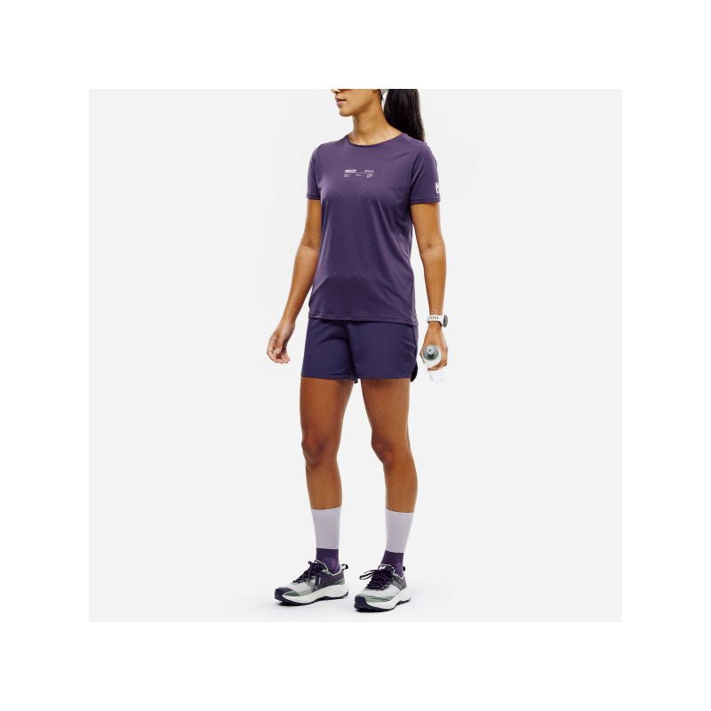 MILLET Intense Essential Ts Ss W Women's T-shirt Purple