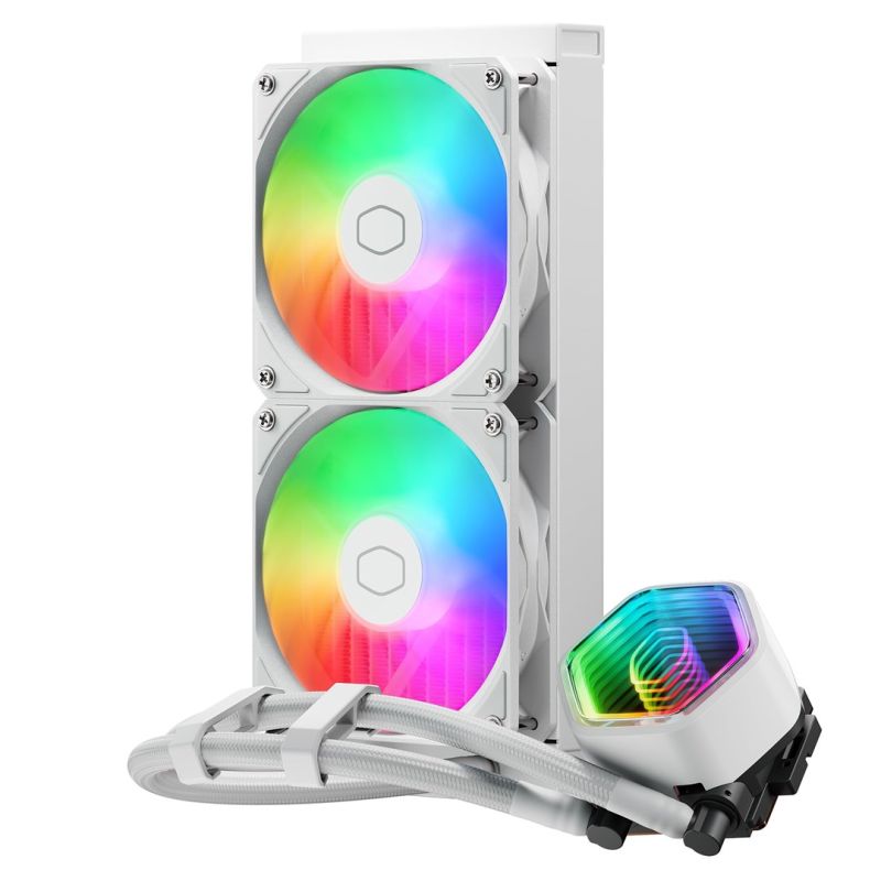 Cooler Master MasterLiquid 240 Core II White Processor Liquid Cooling Kit 12cm White Chłodzenie/Chłodzenie - zestawy chłodzenia wodnego Your Sports Performance
