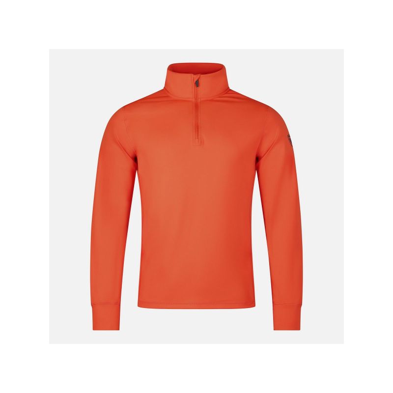 ROSSIGNOL MID LAYER STRETCH HZ men's sweatshirt orange