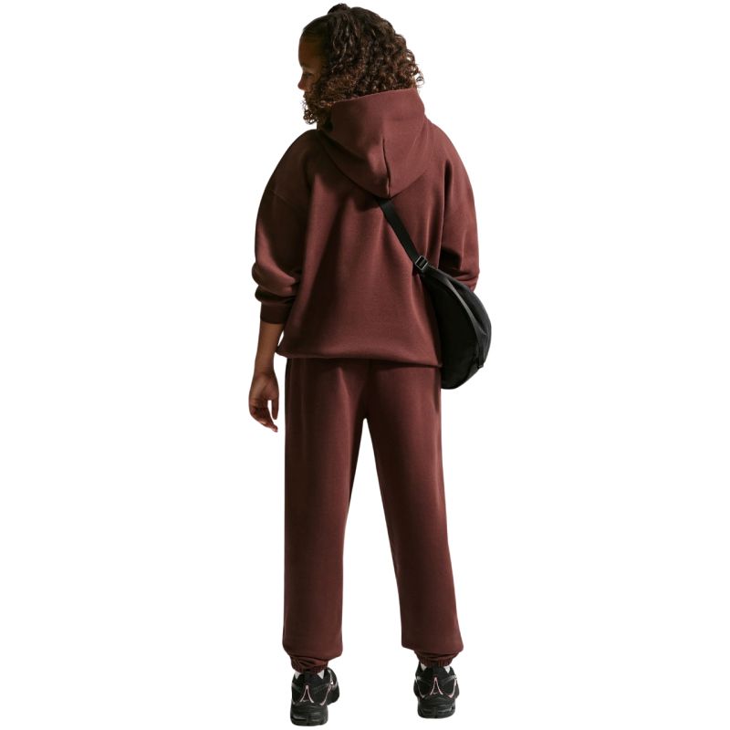 Nike Sportswear Studio Fleece Kids’ Trousers, Brown, IM4905 658