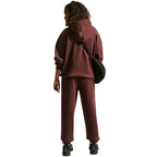 Nike Sportswear Studio Fleece Kids’ Trousers, Brown, IM4905 658