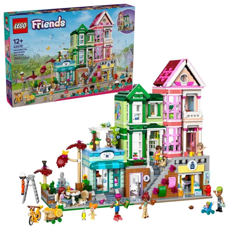 LEGO FRIENDS 42670 Heartlake City Apartments and Shops Accessories Your Sports Performance