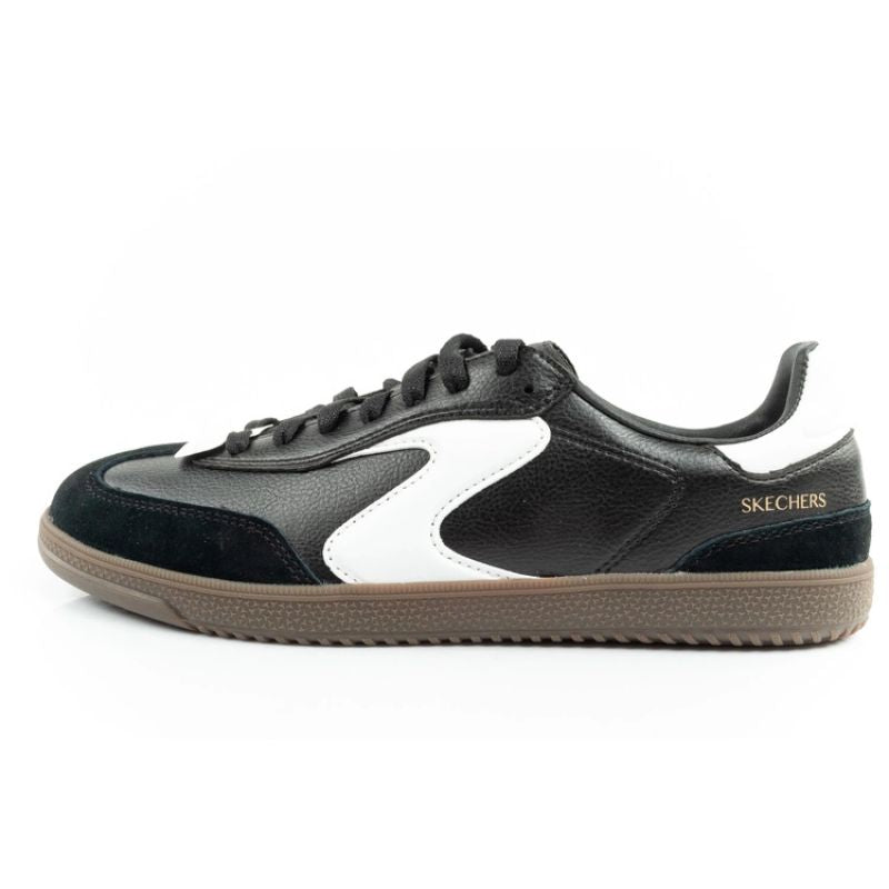 Skechers Kickoff women's sports shoes sneakers black leather Skechers