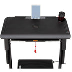 HMS LOOP12 MULTI Electric Treadmill with Desk 1-12 km/h, Black In preparation Your Sports Performance