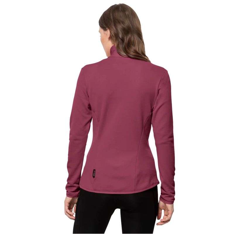 Jack Wolfskin Peak Grid Fleece Sweatshirt W 1710351-2198 Clothing/Outdoor/Jack Wolfskin Your Sports Performance