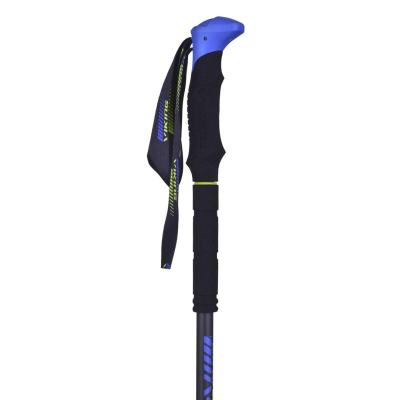 Viking Carbo Lite Trekking Poles Black/Lime Import z Action/Akcesoria sportowe i turystyczne/Kije do Nordic Walking i trekkingu Your Sports Performance