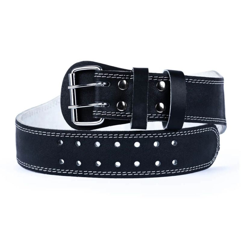 Leather bodybuilding belt DBX-WB-3-M DBX Bushido