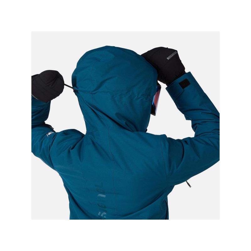 Women’s ROSSIGNOL W ROCHRUN INSULATED JKT Ski Jacket, Blue