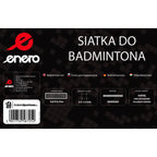 BADMINTON NET 6x0.75M ENERO Accessories Your Sports Performance