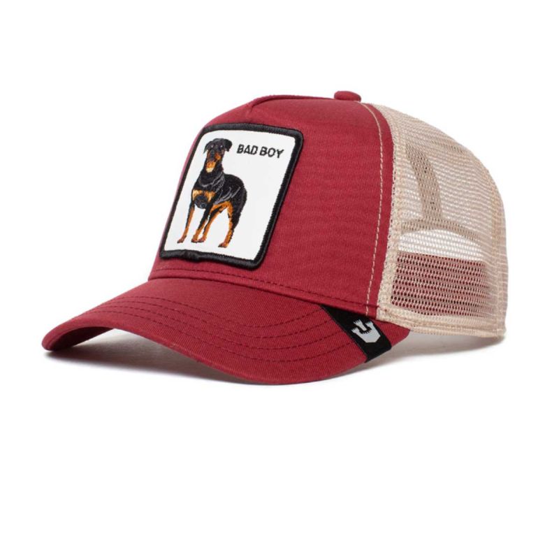 Goorin Bros The Baddest Boy Trucker Cap - 101-0493-RED Odzież/Czapki/Czapki z daszkiem Your Sports Performance