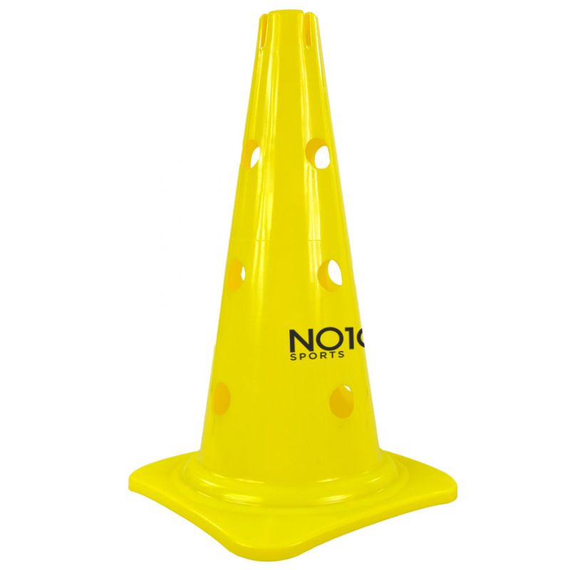 Bollard with holes NO10 40cm VCM-16H12 Y yellow Accessories/Training equipment Your Sports Performance