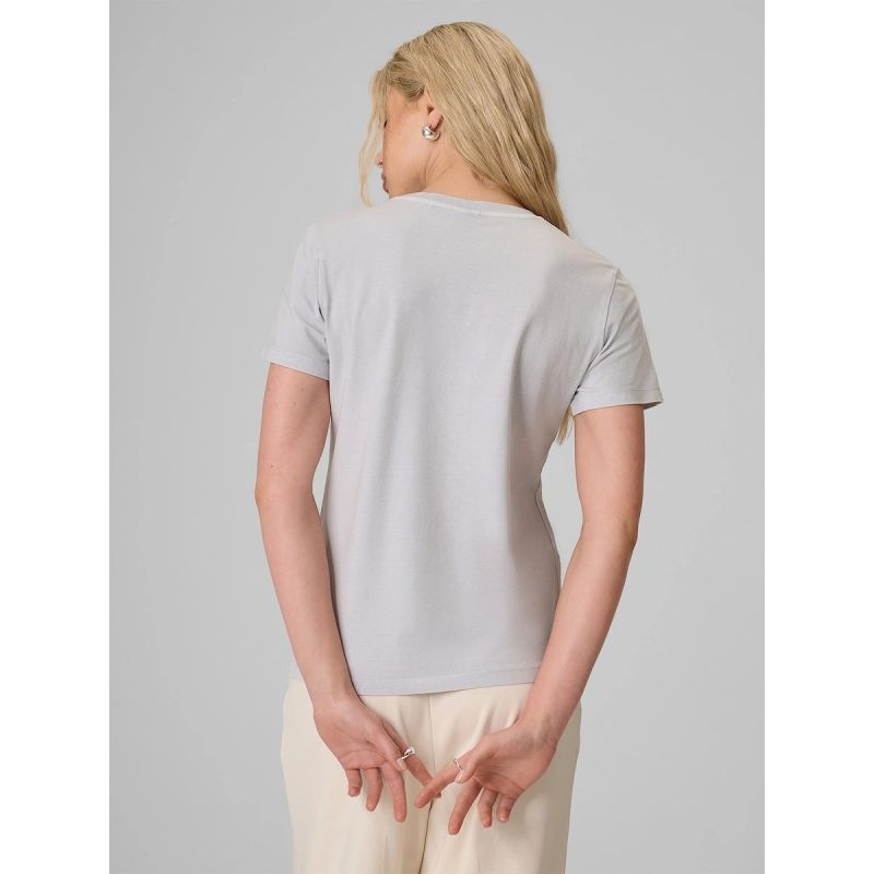 Women's regular printed T-shirt 4F 4FRAW26TTSHF4374-34S
