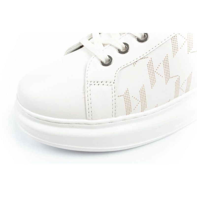 Karl Lagerfeld Kapri men's shoes sneakers natural leather white In preparation Your Sports Performance