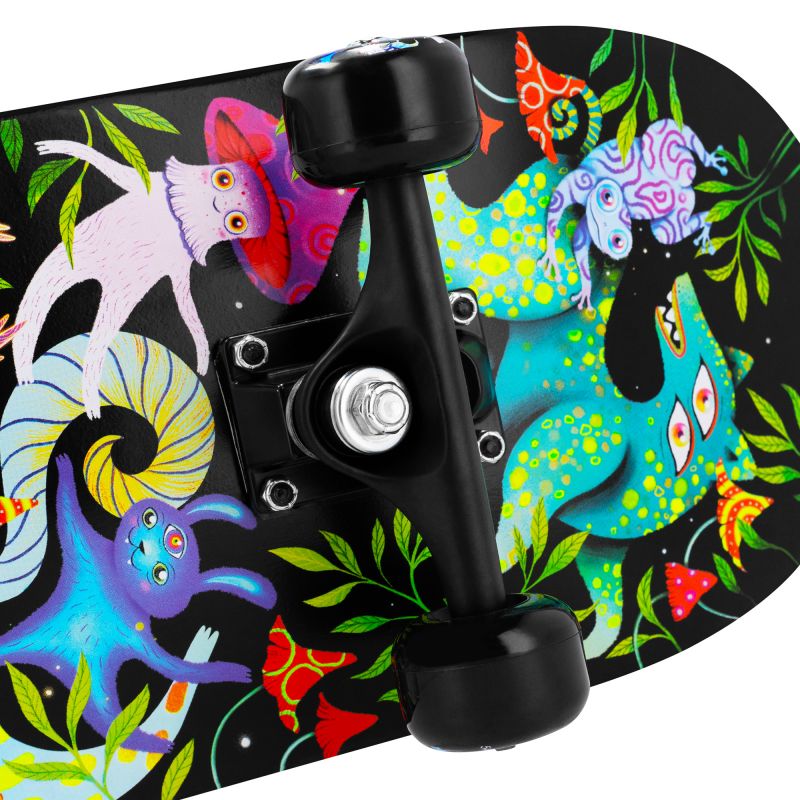 Spokey skateboard with glowing graphics Ollie SPK-942542 Accessories/Skating Your Sports Performance
