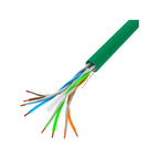 LANBERG UTP CABLE 1GB/S 305M WIRE CCA GREEN LCU6-10CC-0305-G Kable, gniazda i wtyki/Kable sieciowe Your Sports Performance