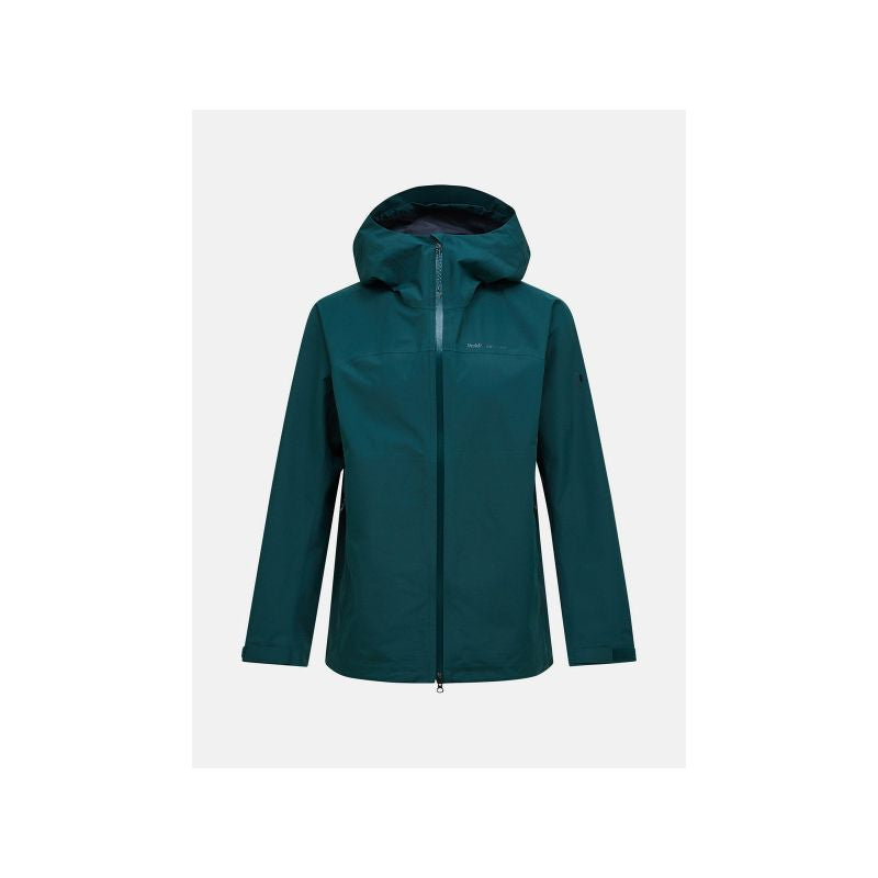 Men's PEAK PERFORMANCE M Treeline Hipe 2.5L Shell Jacket, green