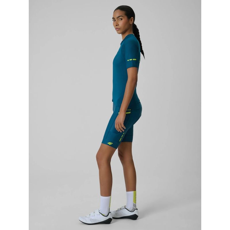 Women's cycling shorts with foam and gel pad 4F 4FRSS26TFSHF1733-20S 4f