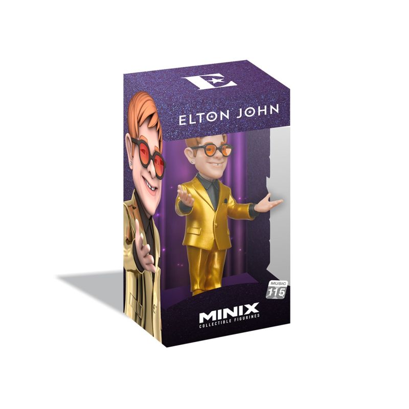 MINIX - ELTON JOHN GOLD SUIT (Gry i zabawki) Figurki/Kolekcjonerskie Your Sports Performance