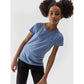 100% cotton plain girls' T-shirt 4F Junior *Kategoria tymczasowa Your Sports Performance