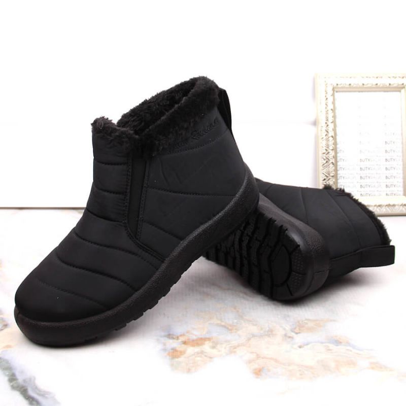 Waterproof slip-on snow boots News W EVE438A black Footwear/Outdoor/News Your Sports Performance