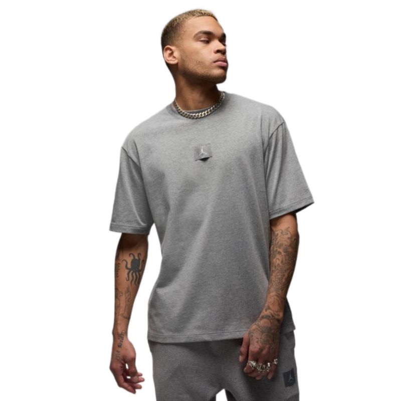 Jordan Flight Essentials 85 Crew Tee Carbon Heather - FZ1912-091 Odzież/Odzież na co dzień Your Sports Performance