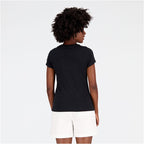 New Balance Essentials Stacked Logo CO BK T-shirt W WT31546BK Clothing/Lifestyle/T-shirts/New Balance New Balance