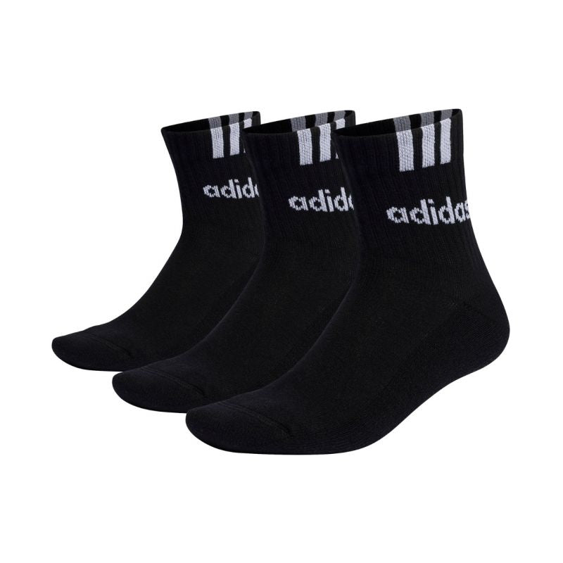 adidas Cushioned 3-Stripes Linear Half-Crew socks IC1294 Clothing/Training/Socks/Unisex/adidas Your Sports Performance