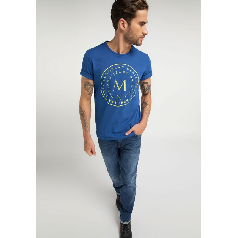 Mustang Alex Print M T-shirt 1009020 5235 Clothing/Lifestyle/T-shirts/Mustang Your Sports Performance